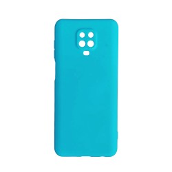 Capa de Silicone para Xiaomi Redmi Note 9S/Note 9 Pro Azul Capa de Silicone para Xiaomi Redmi Note 9S/Note 9 Pro Azul